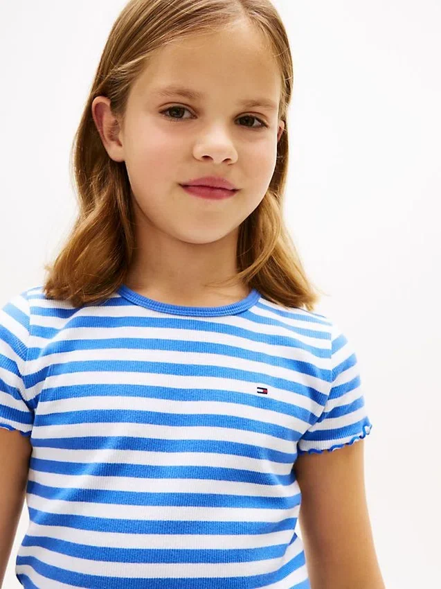 Kids’ Lettuce-Trim Ribbed Top Kids’ Lettuce-Trim Ribbed Top