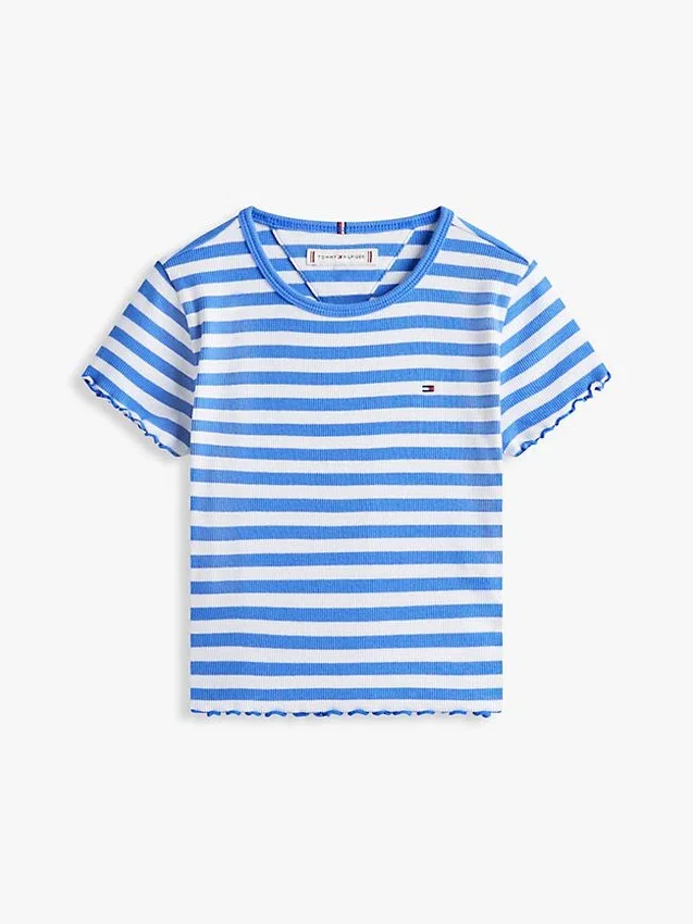 Kids’ Lettuce-Trim Ribbed Top Kids’ Lettuce-Trim Ribbed Top
