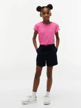 Kids’ Lettuce-Trim Sleeve T-Shirt
