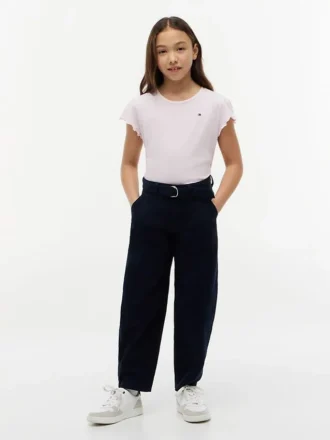 Kids’ Lettuce-Trim Sleeve T-Shirt