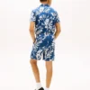 Kids’ Linen-Cotton Blend Floral Short