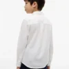 Kids’ Linen-Cotton Blend Shirt