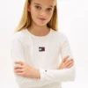 Kids’ Long-Sleeve Badge Ribbed T-Shirt