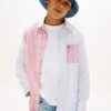 Kids’ Mixed Stripe Stretch Oxford Shirt