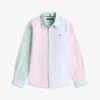 Kids’ Mixed Stripe Stretch Oxford Shirt