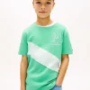 Kids’ Monogram Banner Stripe T-Shirt Kids’ Monogram Banner Stripe T-Shirt