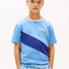 Kids’ Monogram Banner Stripe T-Shirt