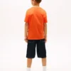 Kids’ Monogram Banner Stripe T-Shirt