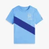 Kids’ Monogram Banner Stripe T-Shirt