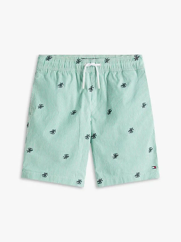 Kids’ Monogram Logo Striped Short Kids’ Monogram Logo Striped Short