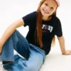 Kids’ Multicolor Hilfiger Logo T-Shirt