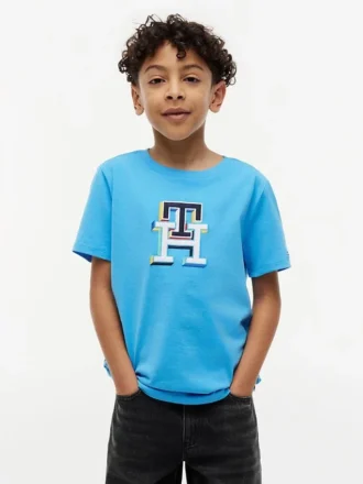 Kids’ Multicolor Monogram T-Shirt