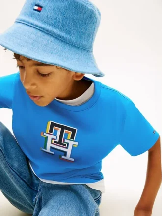 Kids’ Multicolor Monogram T-Shirt