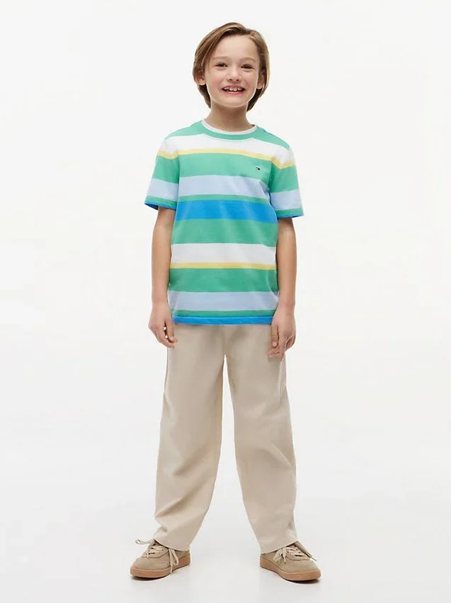 Kids’ Multicolor Stripe T-Shirt Kids’ Multicolor Stripe T-Shirt