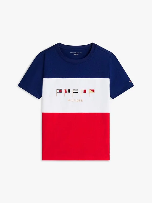 Kids’ Multiflag Logo Colorblock T-Shirt Kids’ Multiflag Logo Colorblock T-Shirt