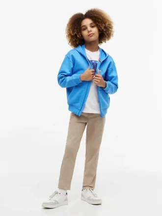 Kids’ Paper-Touch Stretch Poplin Pant