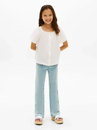 Kids’ Patch Pocket Pull-On Flare Jean