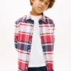 Kids’ Plaid Stretch Oxford Shirt Kids’ Plaid Stretch Oxford Shirt