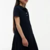 Kids’ Pleated Stretch Polo Dress Kids’ Pleated Stretch Polo Dress