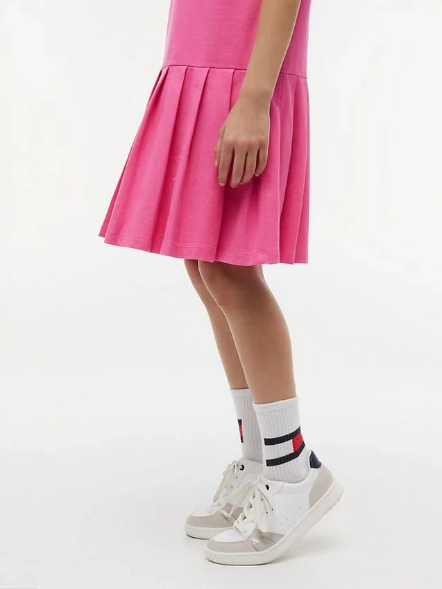 Kids’ Pleated Stretch Polo Dress Kids’ Pleated Stretch Polo Dress