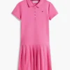 Kids’ Pleated Stretch Polo Dress Kids’ Pleated Stretch Polo Dress