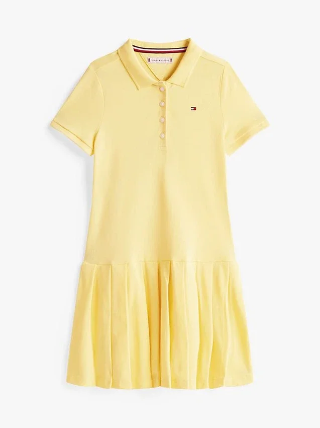 Kids’ Pleated Stretch Polo Dress Kids’ Pleated Stretch Polo Dress