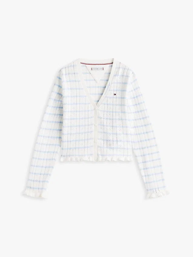 Kids’ Pointelle Cardigan Kids’ Pointelle Cardigan