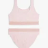 Kids’ Print Square-Neck 2-Piece Swimsuit