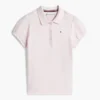 Kids’ Puff-Sleeve Stretch Polo