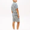 Kids’ Relaxed Striped Linen-Blend Short