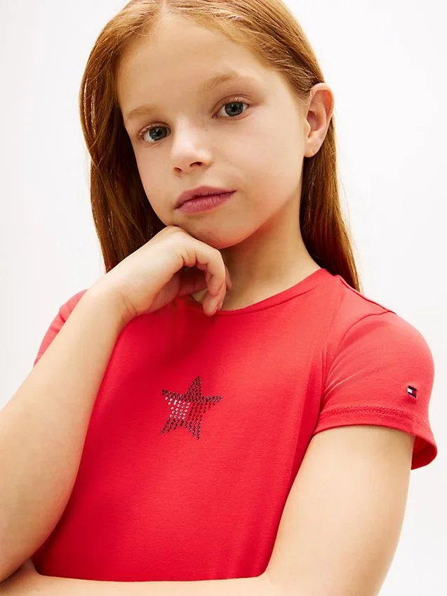 Kids’ Rhinestone Star Flag T-Shirt Kids’ Rhinestone Star Flag T-Shirt