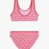 Kids’ Script Monogram 2-Piece Swimsuit