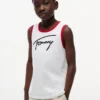 Kids’ Script Tommy Logo Tank Top