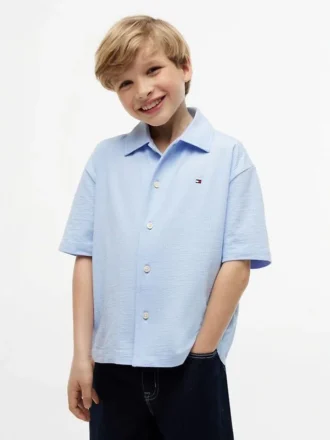 Kids’ Seersucker Shirt