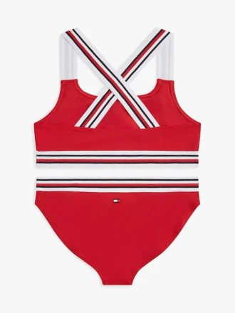 Kids’ Signature Stripe 2-Piece Swimsuit