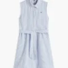 Kids’ Sleeveless Belted Shirtdress Kids’ Sleeveless Belted Shirtdress