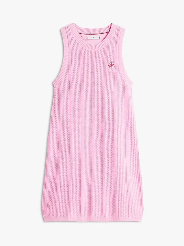 Kids’ Sleeveless Crochet Dress Kids’ Sleeveless Crochet Dress