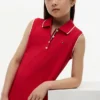 Kids’ Sleeveless Pleated Polo Dress