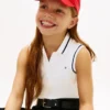 Kids’ Sleeveless Stretch Polo