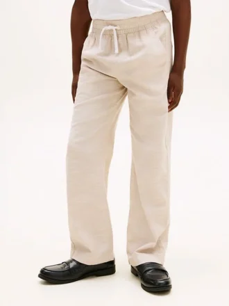Kids’ Slub Cotton Pull-On Pant