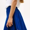 Kids’ Solid Pleated Skirt