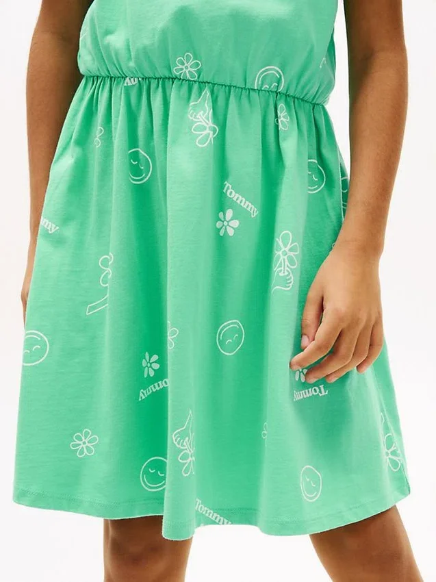 Kids’ Spring Graphic T-Shirt Dress Kids’ Spring Graphic T-Shirt Dress