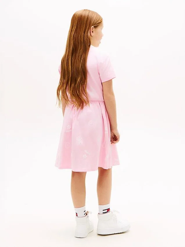 Kids’ Spring Graphic T-Shirt Dress Kids’ Spring Graphic T-Shirt Dress