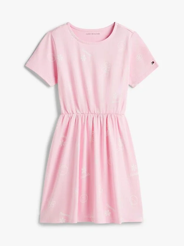 Kids’ Spring Graphic T-Shirt Dress Kids’ Spring Graphic T-Shirt Dress