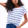 Kids’ Stripe Knot-Hem T-Shirt Kids’ Stripe Knot-Hem T-Shirt