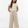Kids’ Stripe Lettuce-Trim Sleeve T-Shirt