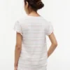 Kids’ Stripe Lettuce-Trim Sleeve T-Shirt
