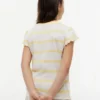 Kids’ Stripe Lettuce-Trim Sleeve T-Shirt