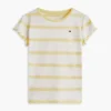 Kids’ Stripe Lettuce-Trim Sleeve T-Shirt
