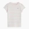 Kids’ Stripe Lettuce-Trim Sleeve T-Shirt